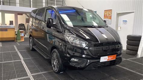 Ford Transit Custom Agate Black Alloys Tailgate