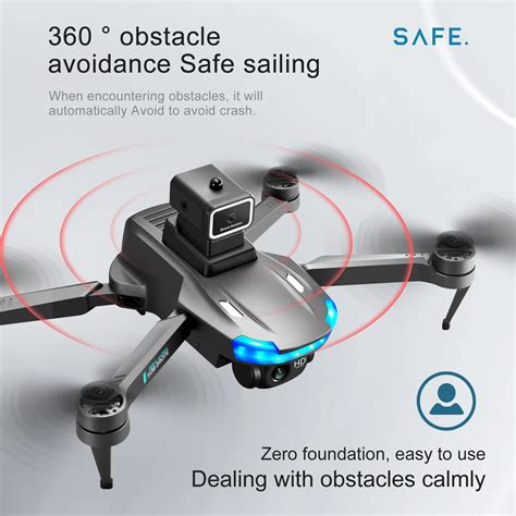 Mini Drone Cam Ra K Double Hd Pliable Sans Balais Positionnement Du