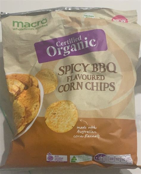 Spicy Bbq Flavoured Corn Chips Macro