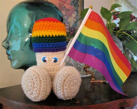 Penis Pride Plush Gay Pride Lgbtq Penis Gay Gag T Etsy