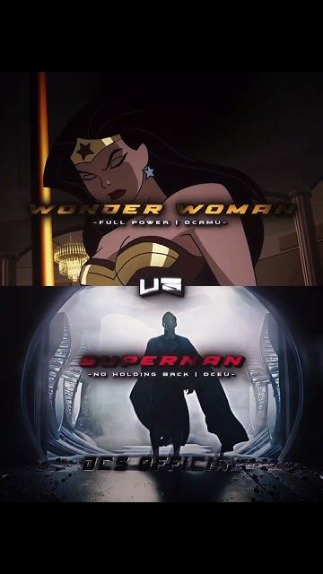 Dcau Wonder Woman Vs Dceu Superman Shorts Youtube