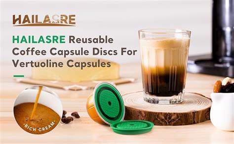 HAILASRE 2 Pcs Couvercle de capsule de café réutilisable avec enveloppe