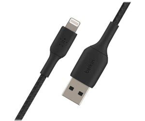 Belkin BOOST CHARGE Lightning USB A Cable Braided 2m Black Au