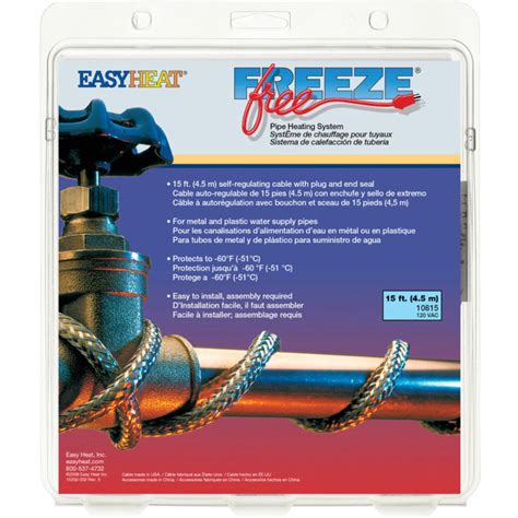 Easy Heat Pre Packaged Freeze Free Pipe Heating System Kit By Easy Heat At Fleet Farm