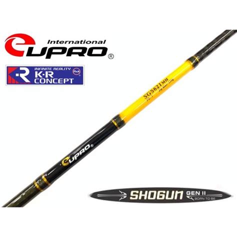 Eupro Shogun Gen Slow Jigging Spinning Overhead Baitcast Bc Rod