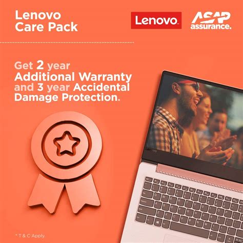 OR 2 Year Extended Warranty With ADP By Lenovo Onsite On New Laptops