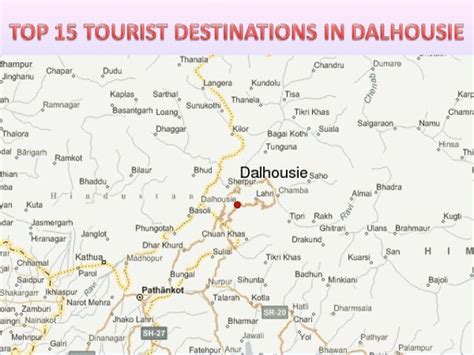 Top 15 Tourist Destinations in Dalhousie