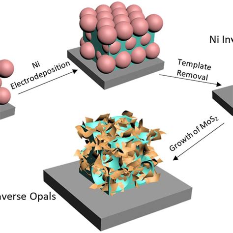 Schematic Illustration For The Sodium Storage Mechanism Of The MoS2 Ni