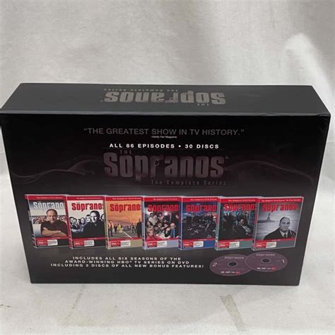 The Sopranos The Complete Series 1 6 Dvds Plus Bonus Footage S