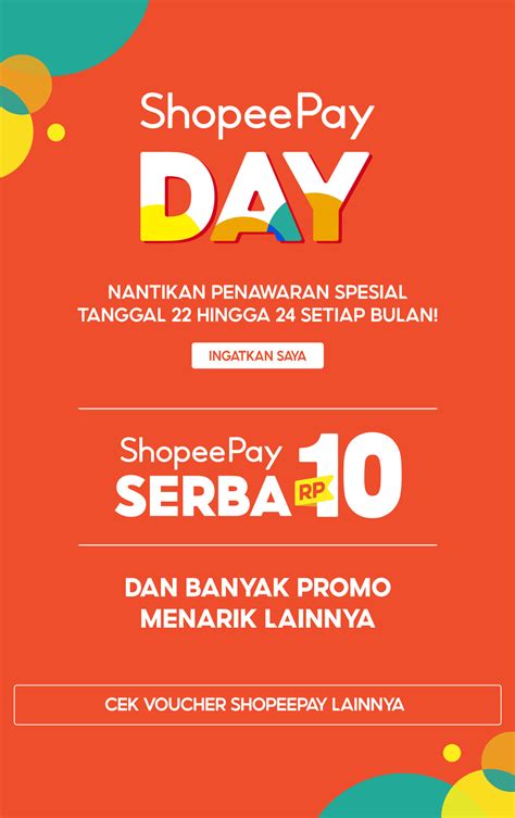 Shopeepay Day Shopeepay Serba Rp Flash Sale Rp Shopeefood