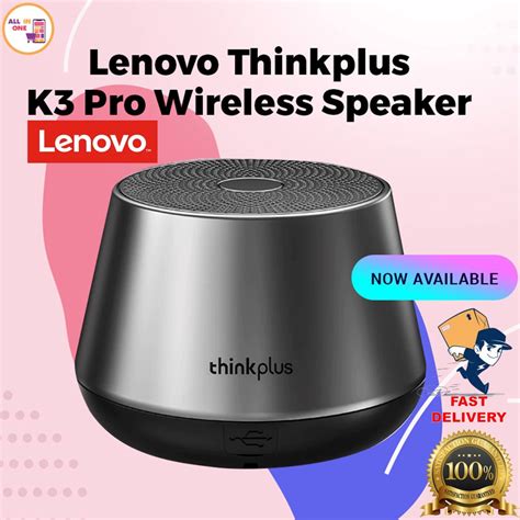 Lenovo Thinkplus K3 Pro Wireless Speaker Bt 50 True Microphone Hd