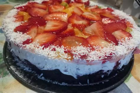 Oreo Cheesecake With Strawberries And Coconut Recipe Bonapeti