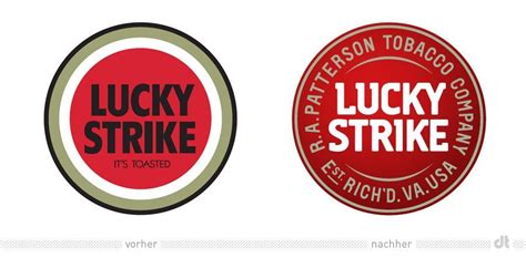 Lucky Strike Logo History