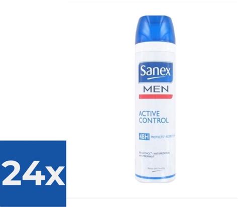 Sanex Deospray Men Active Control 150 Ml Voordeelverpakking 24