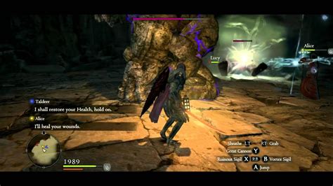 Dragon's Dogma - Mystic Knight Gameplay - Versus Cyclops, Ogre and ...