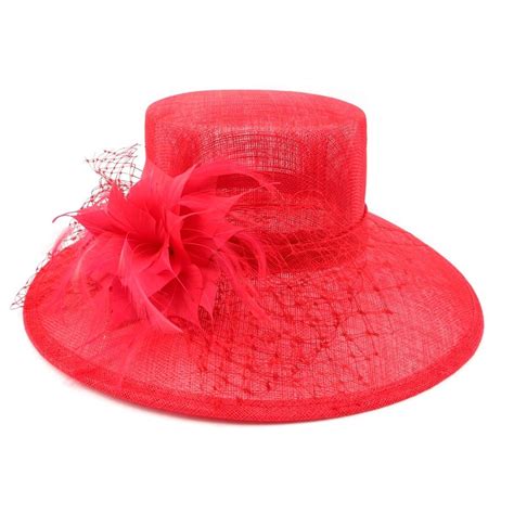 Chapeau Mariage Rouge Macha Achat Chapeau Mariage