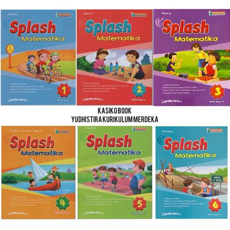 Jual Buku Kurikulum Merdeka Splash Matematika SD Kelas 1 2 3 4 5 6