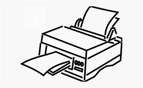 Printer Clipart Computer Printer Computer Printer Clipart Black And