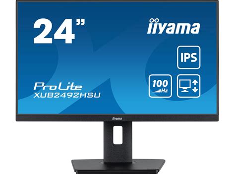 Iiyama Prolite Xub Hsu B Slimline Adjustable Monitor