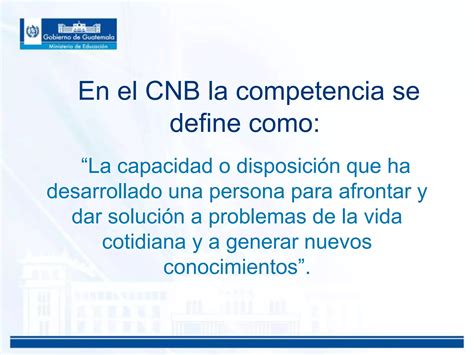 Curriculum Nacional Base Cnb De Lindberthg Cervantez Ppt