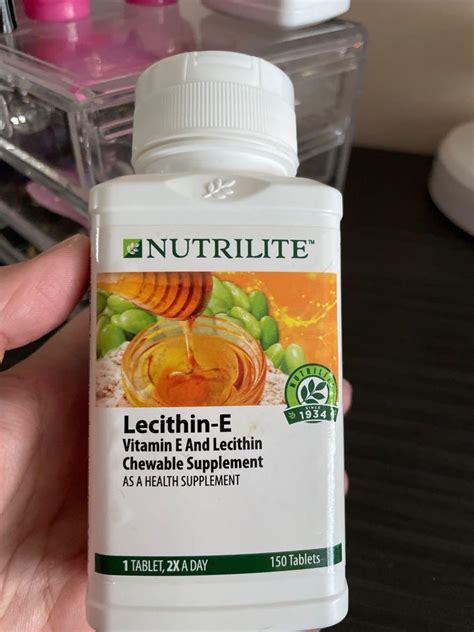 Nutrilite Lecithin E Health Nutrition Health Supplements Vitamins