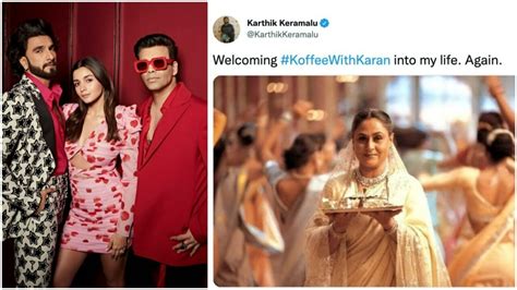 Koffee With Karan Ranveer S Hrithik Impression Get Rave Reviews On