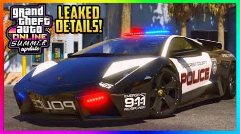 GTA 5 Police Update New Vehicles Future Of GTA Online