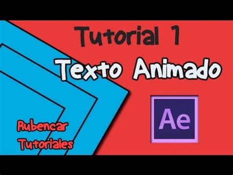 Tutorial 1 Adobe After Effects Sólidos y Textos en Movimiento