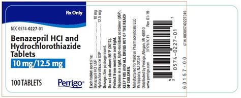 Benazepril And Hydrochlorothiazide Fda Prescribing Information Side Effects And Uses