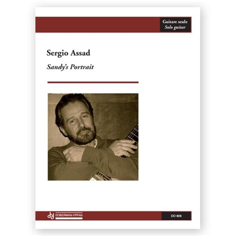Assad Sergio Sandys Portrait Los Angeles Classical Guitars
