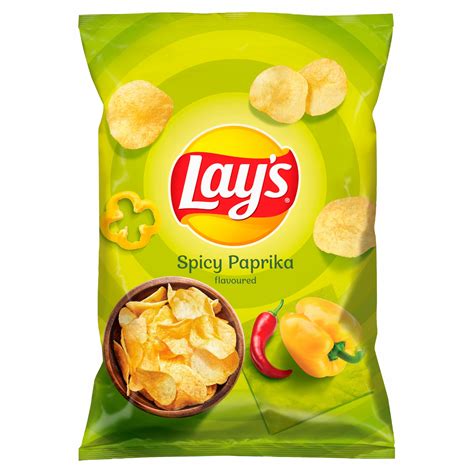 Lay S Lays Spicy Paprika Chipsy Ostre 130g 13922478814 Allegro Pl