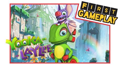 Yooka Laylee- First Gameplay( Golpe na Nostalgia)