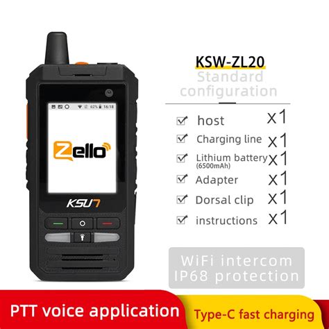 Zello Smartphone Radio Walkie Talkie G Long Range Walkie Talkies