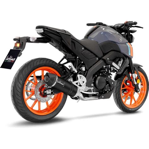 Ligne Compl Te Leovince Lv One Evo Kat Black Edition Acier Inox Yamaha