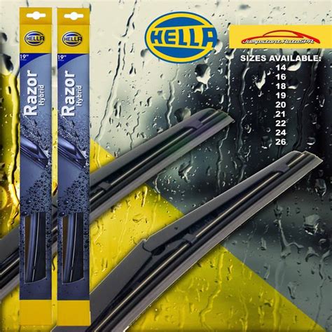 Hella wiper razor hybrid | Lazada PH