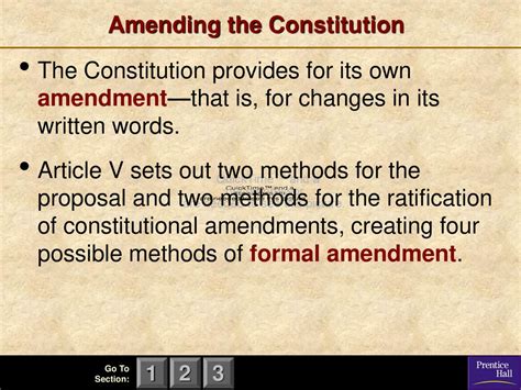 The Constitution Chapter 3 Sections Ppt Download