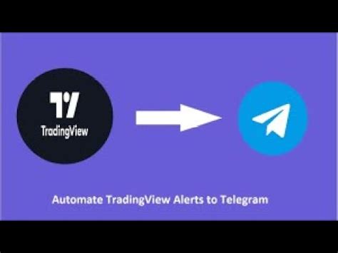 How To Automate Tradingview Alerts To Telegram Sending Trading Signals