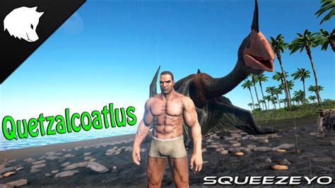 Ark Survival Evolved New Dino Quetzalcoatlus Quetzal Youtube