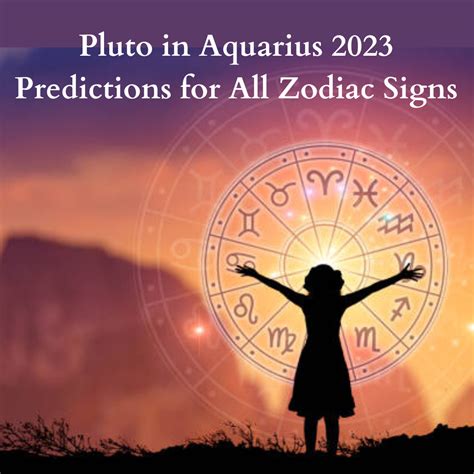 Pluto In Aquarius 2023 Predictions For All Zodiac Signs Astro Vastu