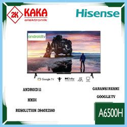 Promo Hisense Inch K Uhd Google Tv Hands Free Voice Control