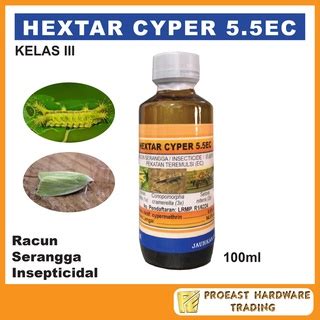 Hextar Cyper Ec Ml Racun Serangga Insecticide Malathion