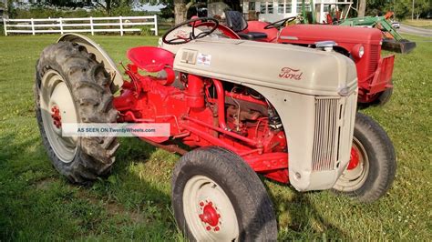 1952 Ford 8n With Rear Pto