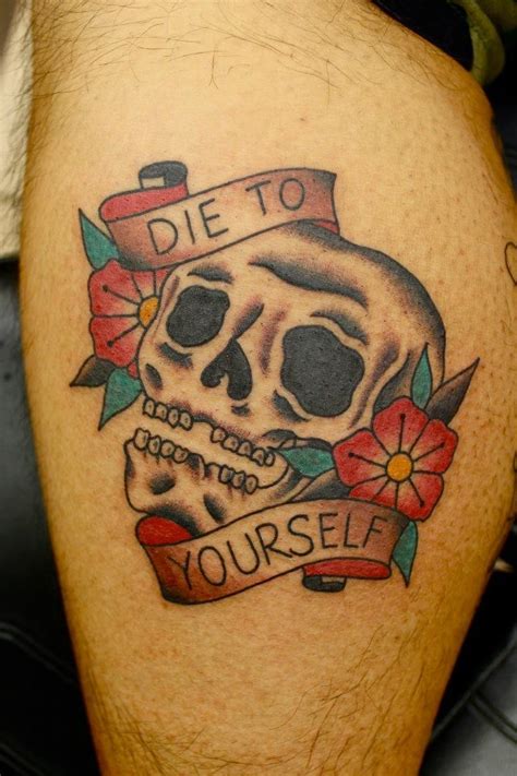 Traditional Skull Tattoo By Steve Rieck Las Vegas Tattoo Las Vegas