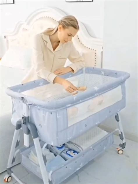 High Quality Baby Cribs Portable Cradle Dual Purpose Newborn Bed