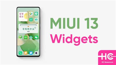 Xiaomi Miui New Widgets Huawei Central