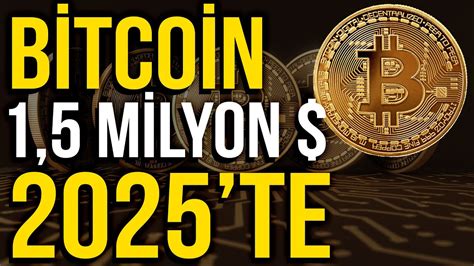 BİTCOİN 2025 TE 1 5 MİLYON DOLAR RALLİ BAŞLIYOR MU btc xrp lunc