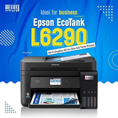 Epson Ecotank L6290 A4 Wi Fi Duplex All In One Ink Tank Printer With Adf Computers And Tech