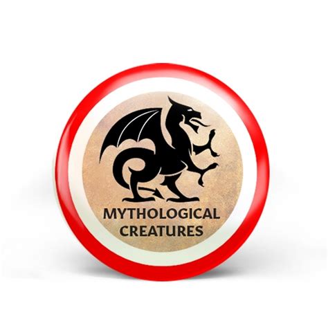 Mythological Creatures Badge Curiosity Untamed Store