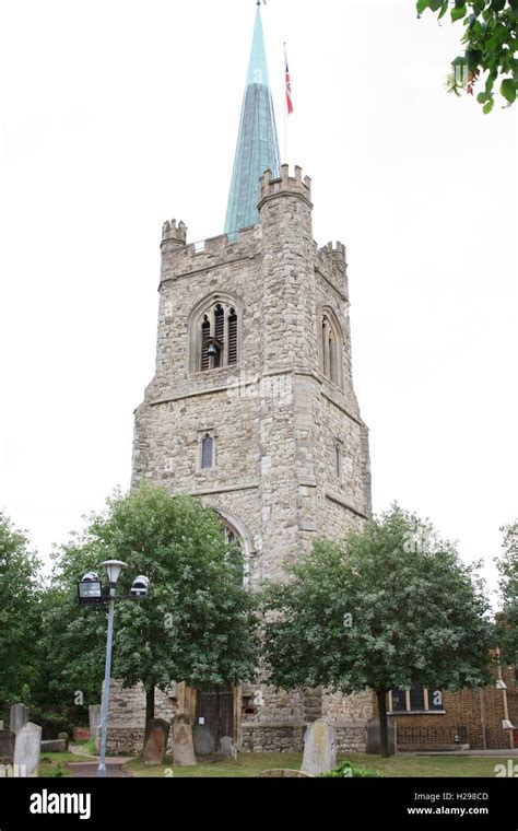 Tower Of St Andrews Church In Hornchurch London England Stock Photo