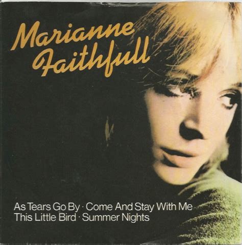 Marianne Faithfull - As Tears Go By | Releases | Discogs